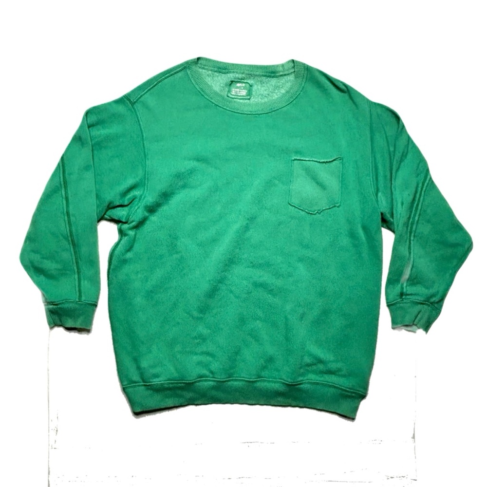 Aerie Oversized Chest Pocket Crewneck Sweatshirt
